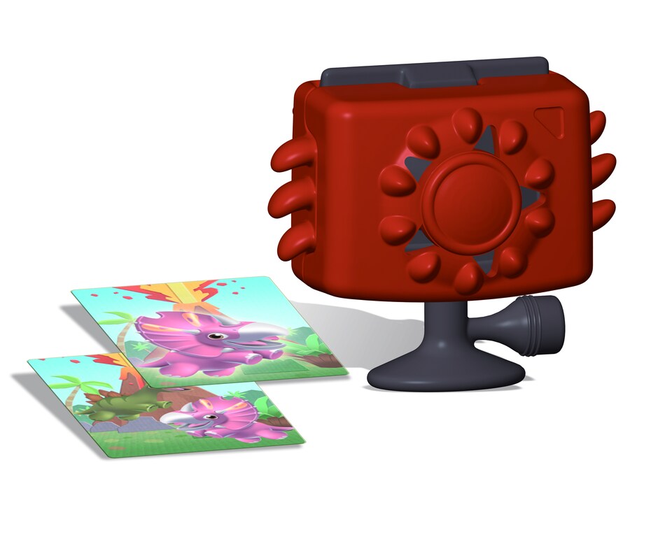 Dinosauří fotoaparát na principu vody