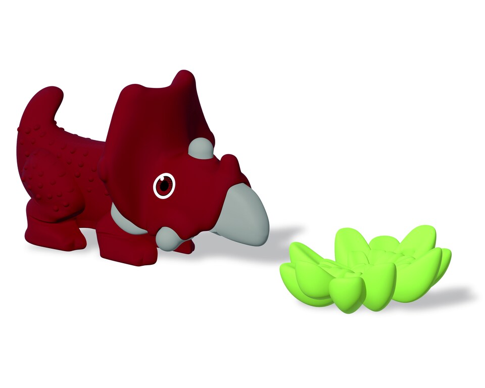 Krmení dinosaura