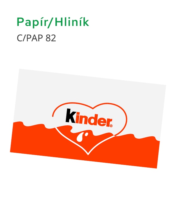 Kinder Chocolate packaging - 2 CZ