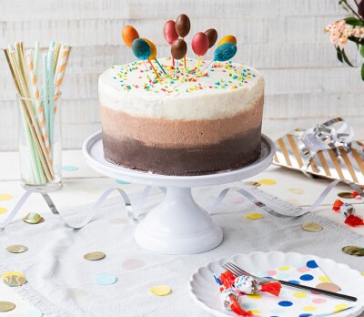 Narozeninový dort s Kinder Schoko-Bons