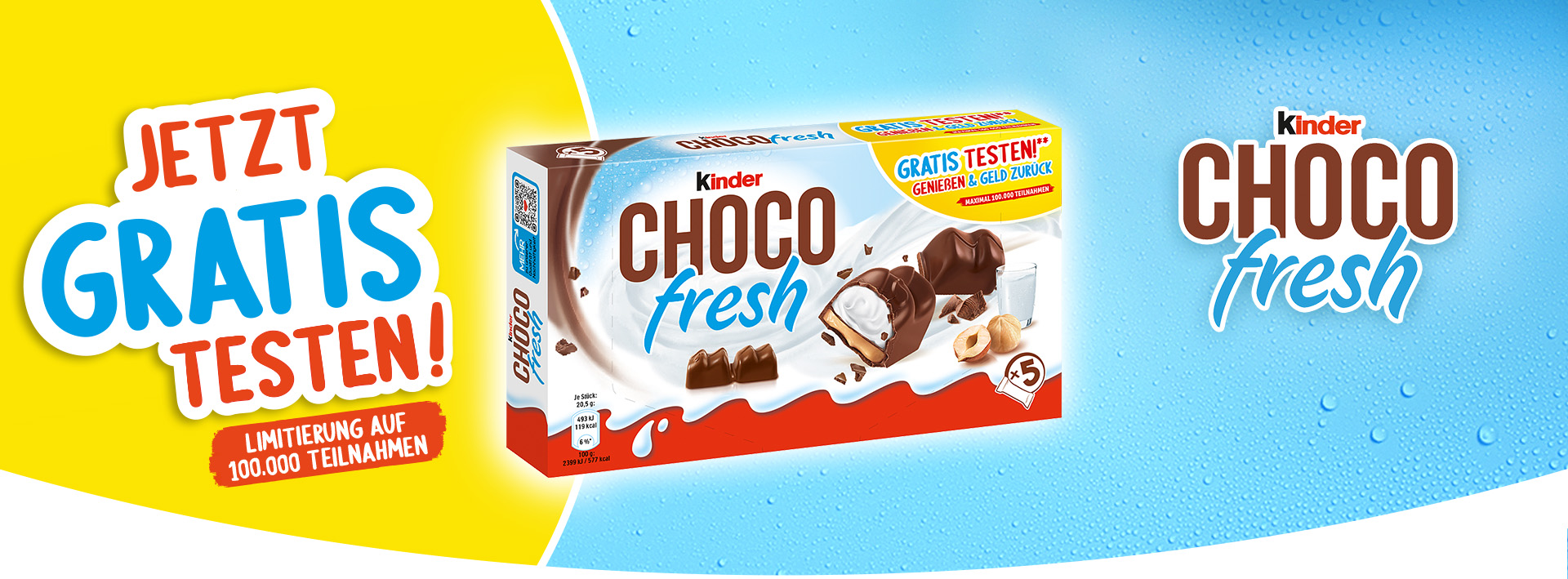 kinder Chocofresh [gratis testen, Geld zurück!]