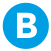 B