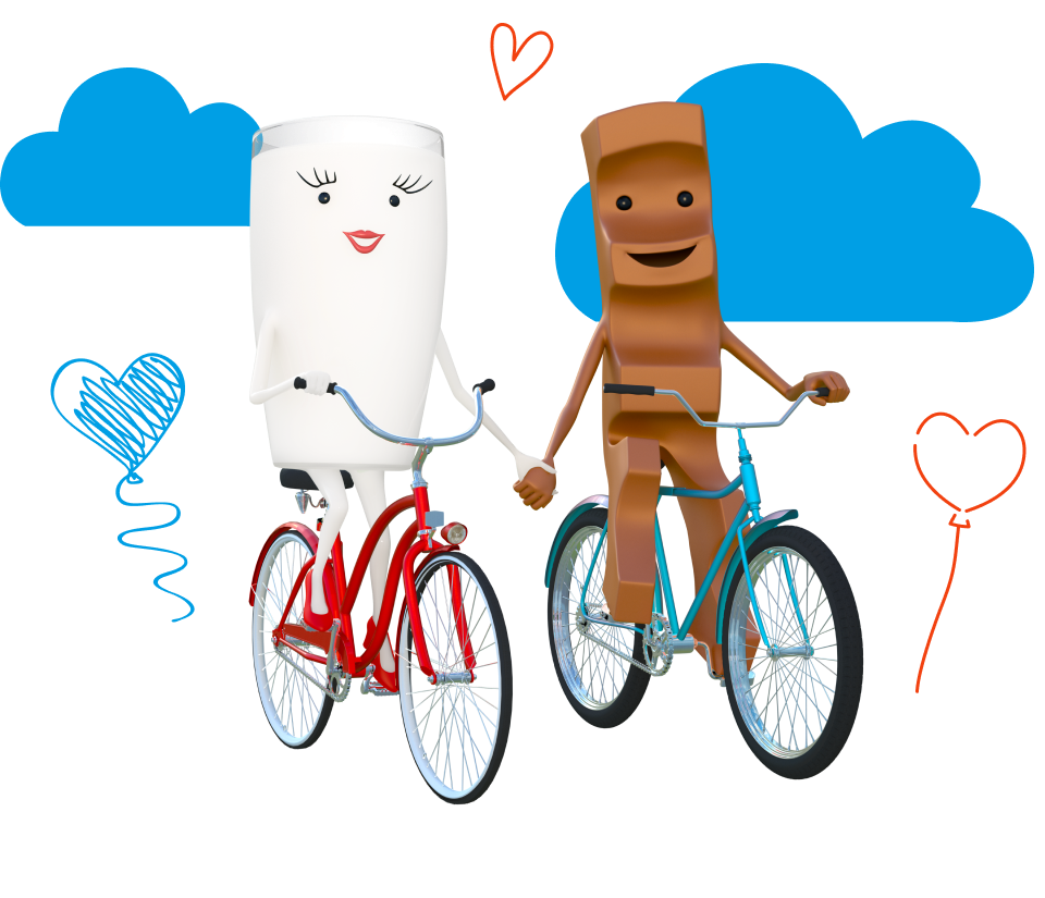 Milky & Schoki lieben gemeinsame Erlebnisse
