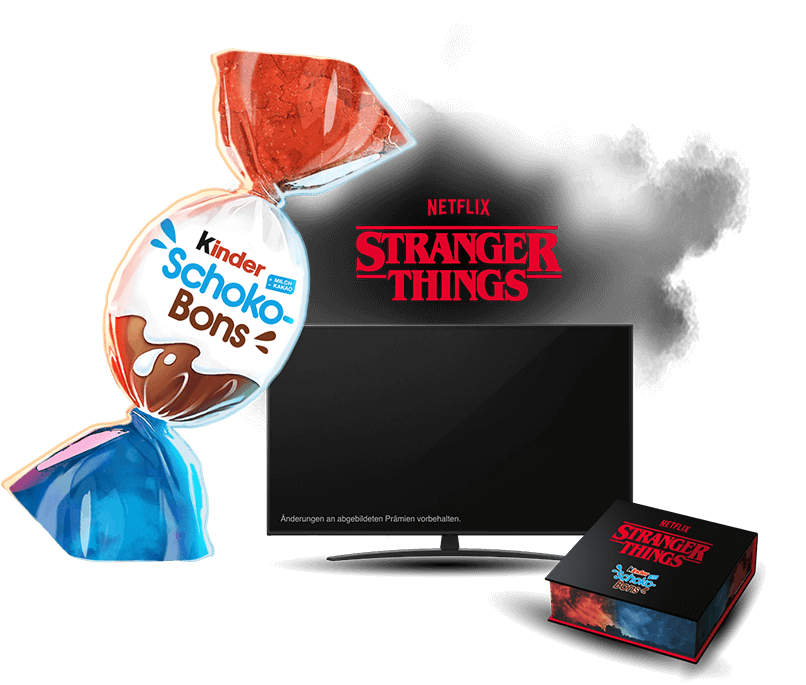 kinder Schoko-Bons und Stranger Things