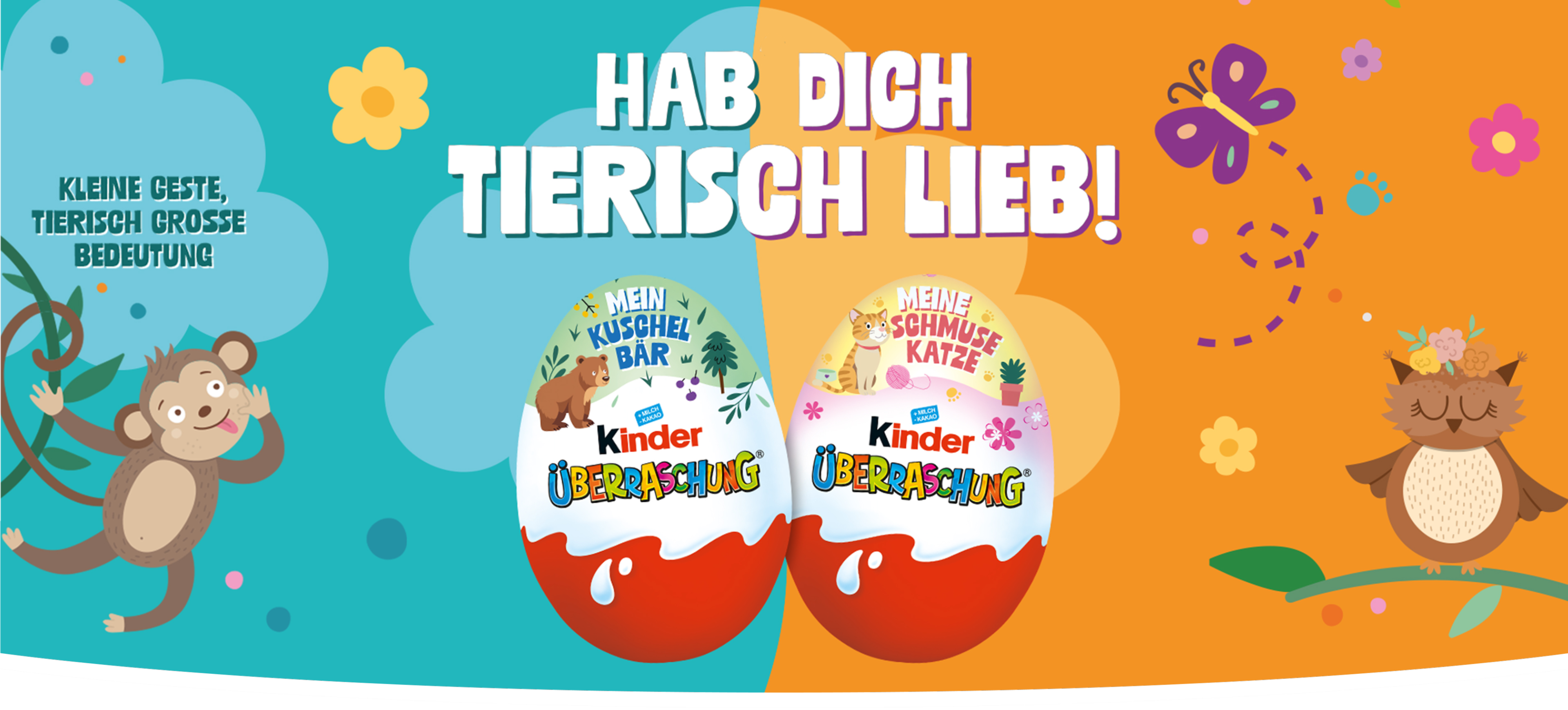 Kinder Überraschung Hero - HABE DICH TIERISCH LIEB!