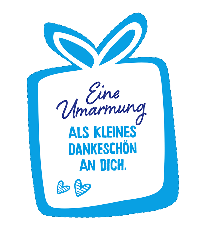 digitale Umarmungen mit Milch-Schnitte