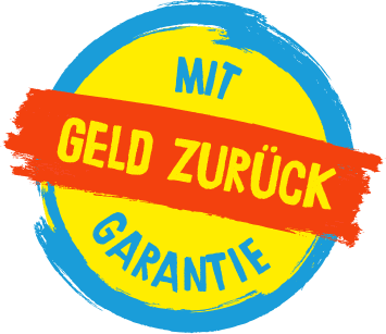 Mit Geld zurück Garantie!