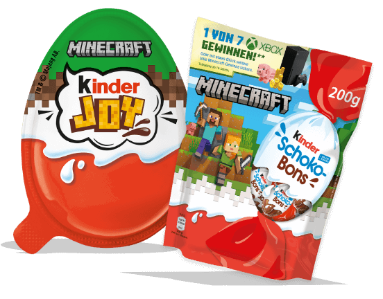 Minecraft kinder Packs