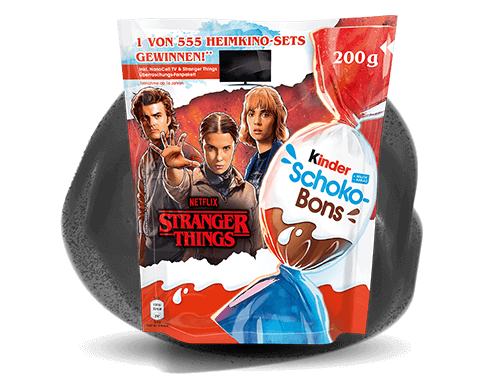 kinder Schoko-Bon Stranger Things Packung