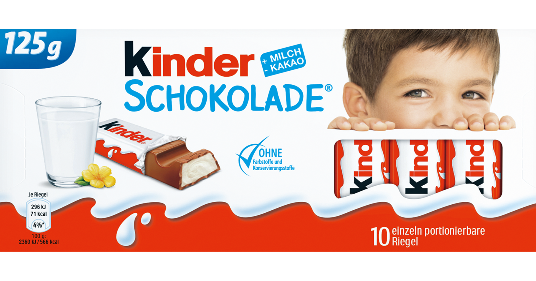 kinder Schokolade - Neue Packung - slider - nachher