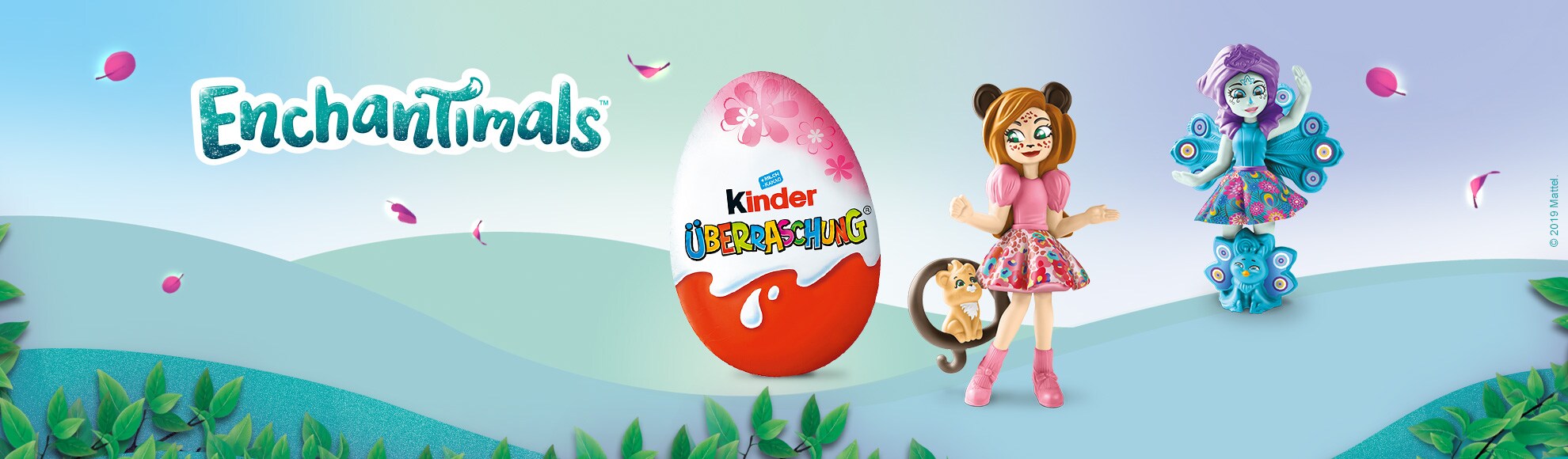 20190806 V2 kUe header slide 01 1980x580 kinder Überraschung Sonderserie Enchantimals