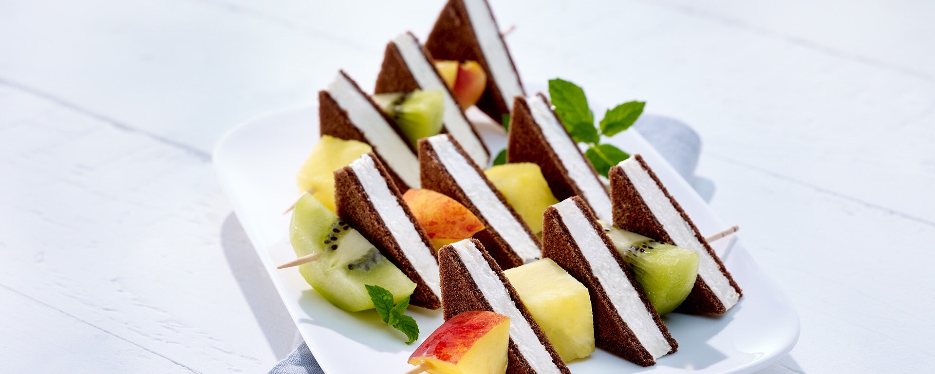 Fruchtspieße mit Milch-Schnitte®