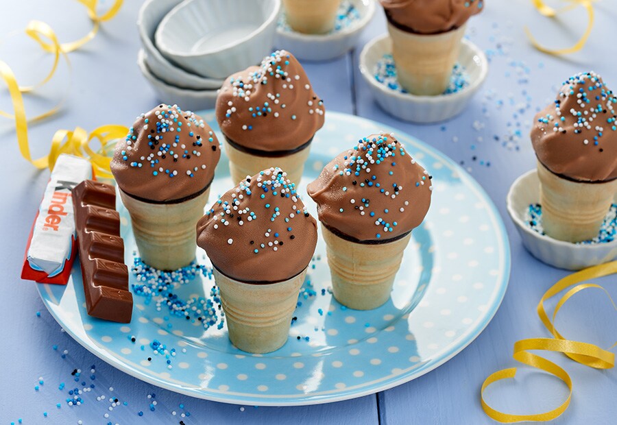 Eis mit kinder Schokolade® Eis mit kinder Schokolade®
