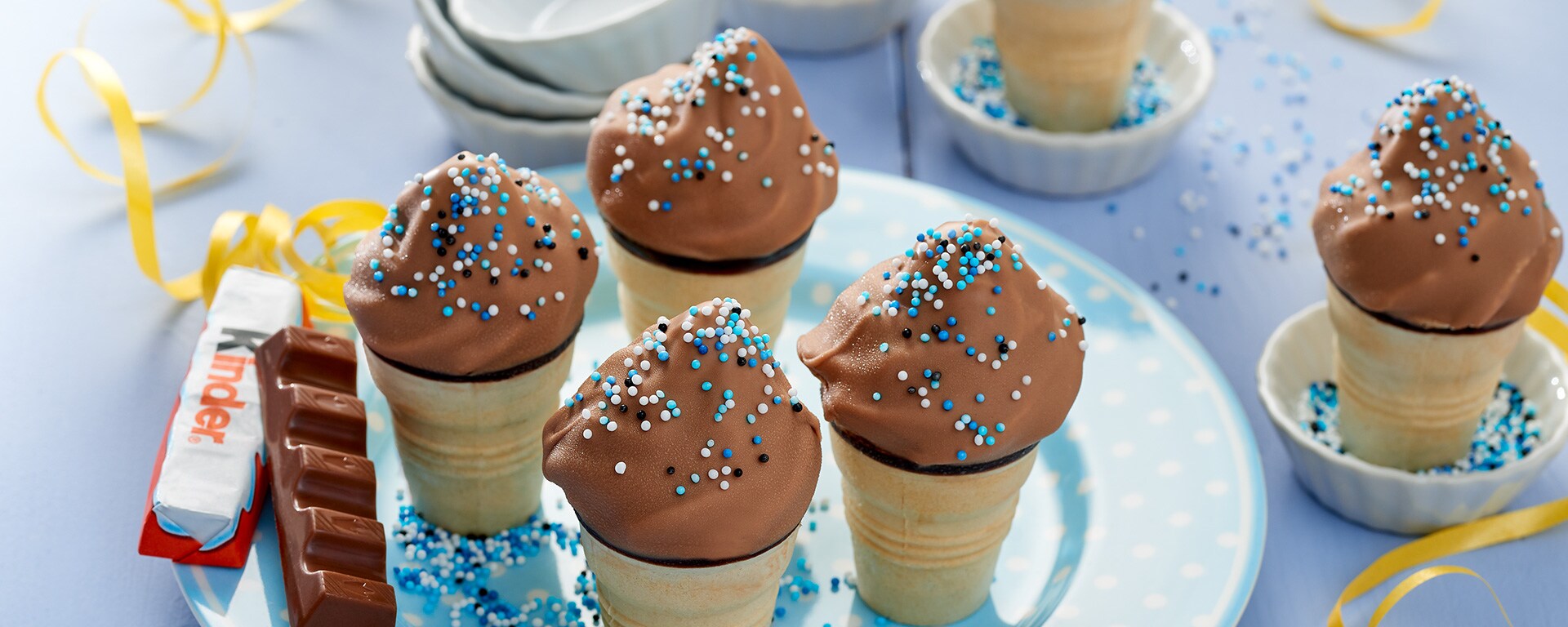 Eis mit kinder Schokolade® Eis mit kinder Schokolade®