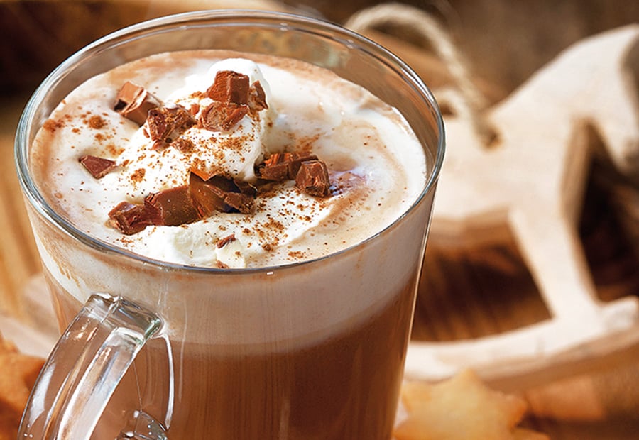 Heiße Trinkschokolade mit kinder Schokolade® Heiße Trinkschokolade mit kinder Schokolade®