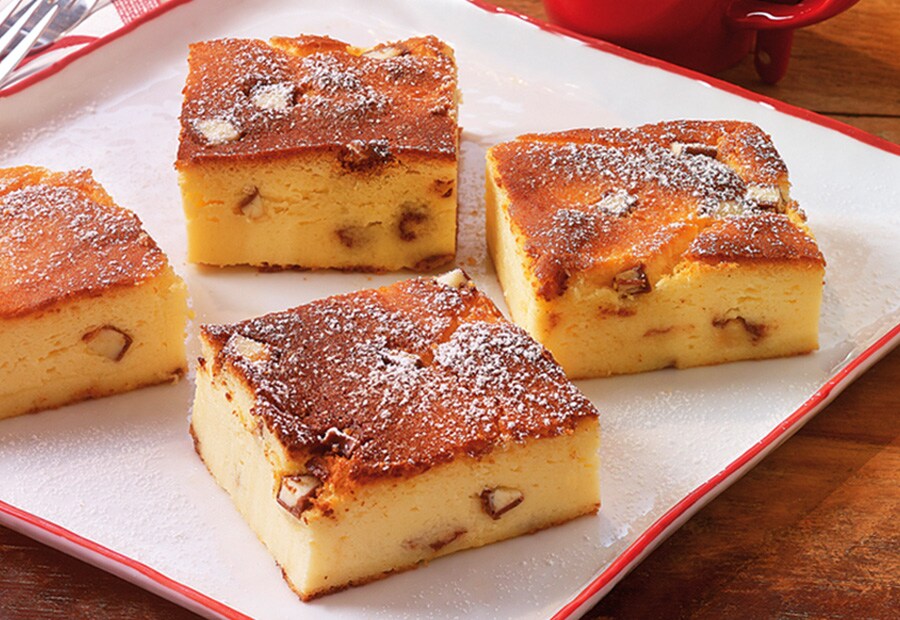 Käsekuchen mit kinder Schokolade®