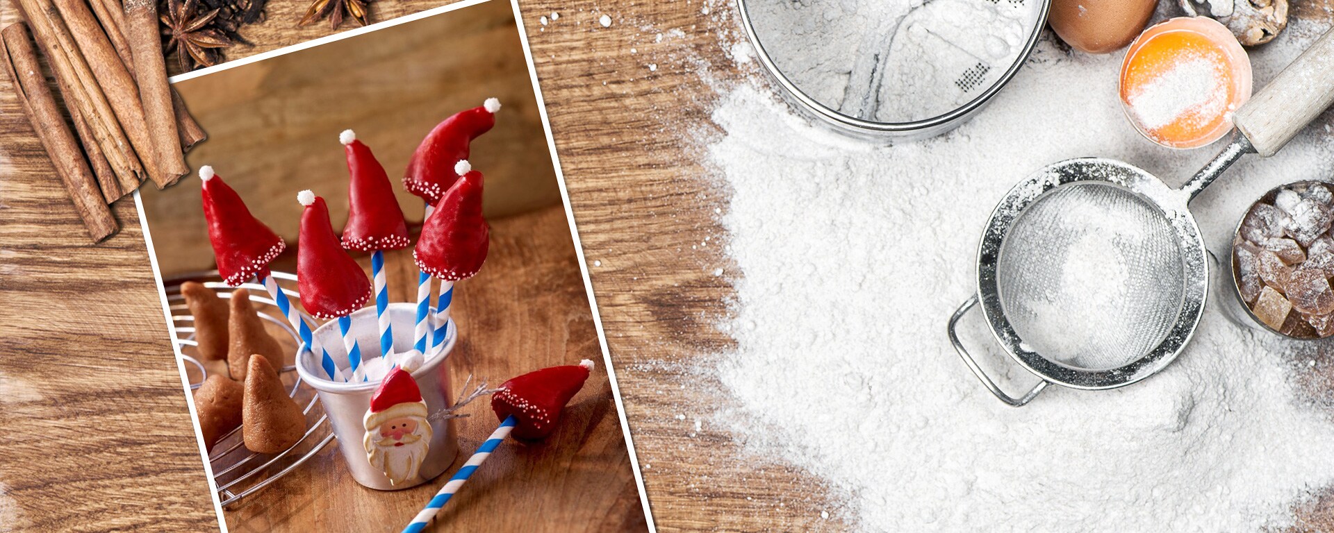 Zipfelmützen-Cake-Pops mit kinder Schokolade®