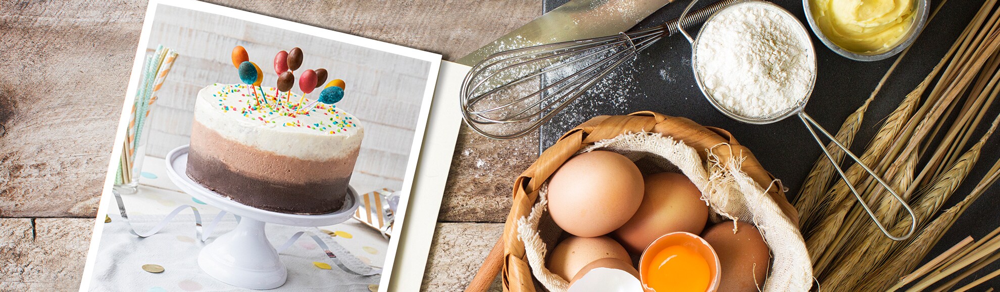 Geburtstagstorte mit kinder Schoko-Bons