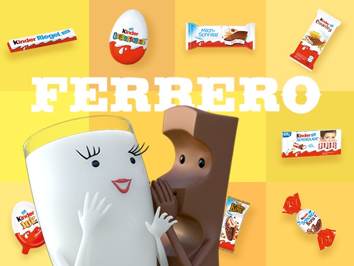 Zum FERRERO-Newsletter anmelden