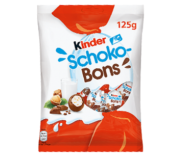 chocolate eggs kinder schoko-bons 125g
