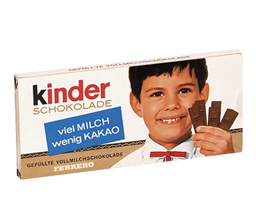 milk chocolate bar kinder schokolade historie 1968 milk chocolate bar kinder schokolade historie 1968