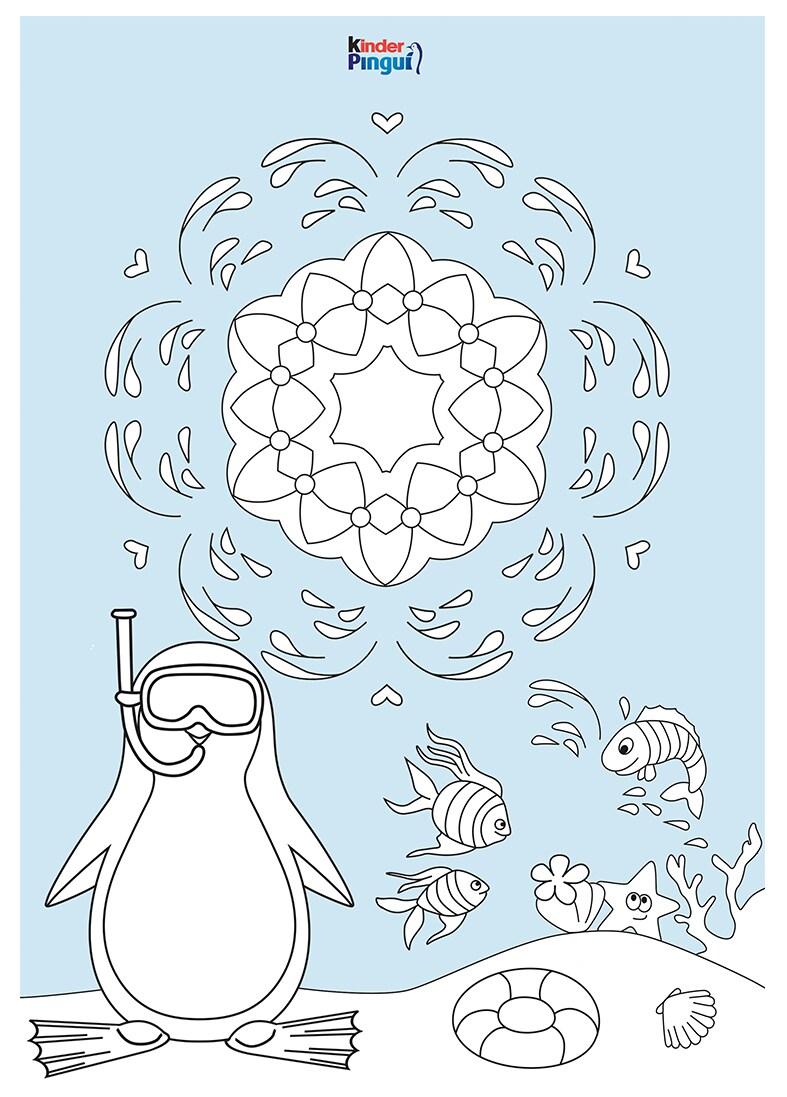 kinder Pingui Ausmalbilder
