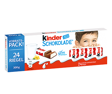 kinder Schokolade 24er Packung 300g