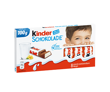kinder Schokolade Packung
