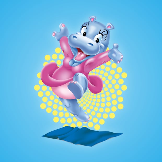 Über den Fluss mit kinder Happy Hippo Über den Fluss mit kinder Happy Hippo
