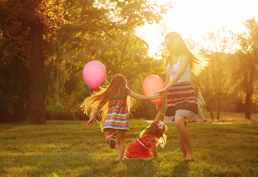 Milch-Schnitte - Knallballons