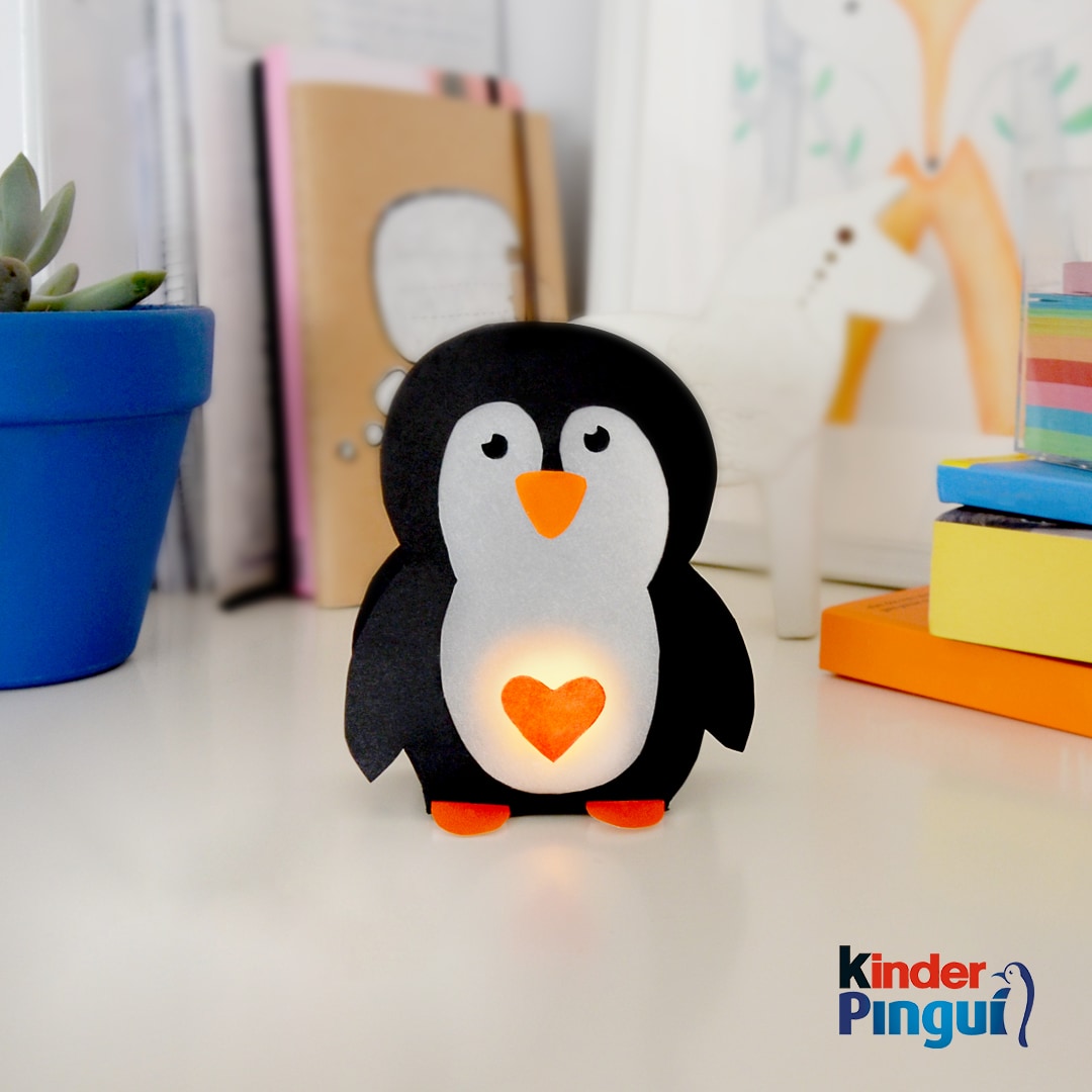 Ole-Windlicht von kinder Pingui