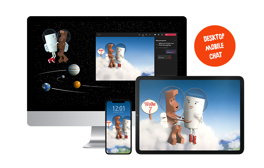 Jetzt Wallpaper zum Verlieben herunterladen!