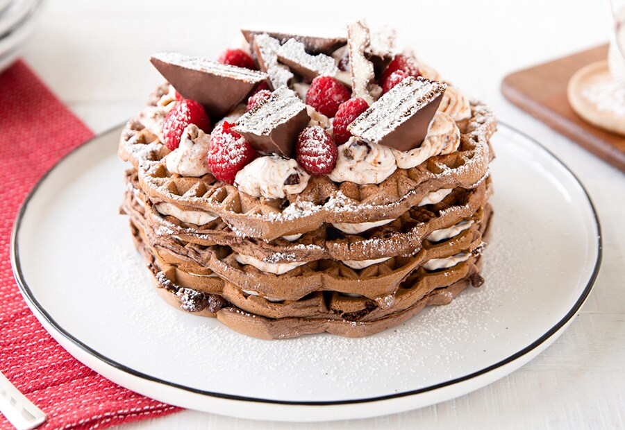 Waffeltorte von kinder