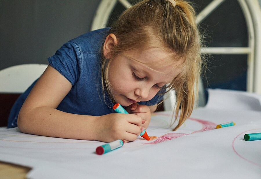 Ausmalen mit kinder Schoko-Bons