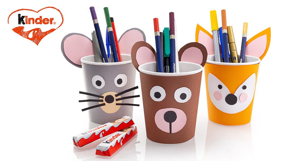 DIY Stiftebecher kinder Deutschland