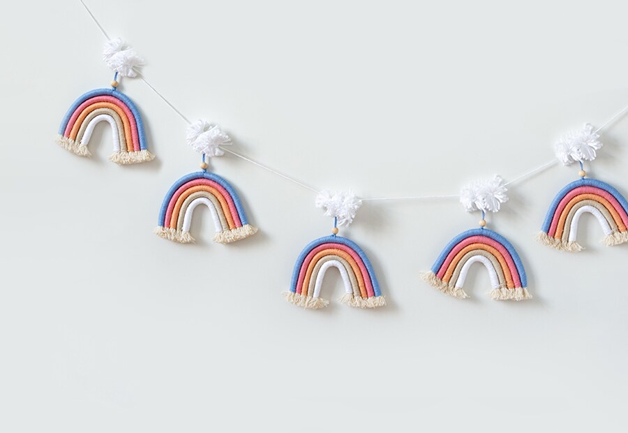 Regenbogen-Girlande basteln – Kreativ-Ideen - kinder Deutschland