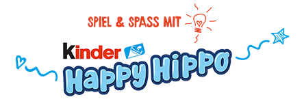 Spiel & Spass mit kinder Happy Hippo Logo
