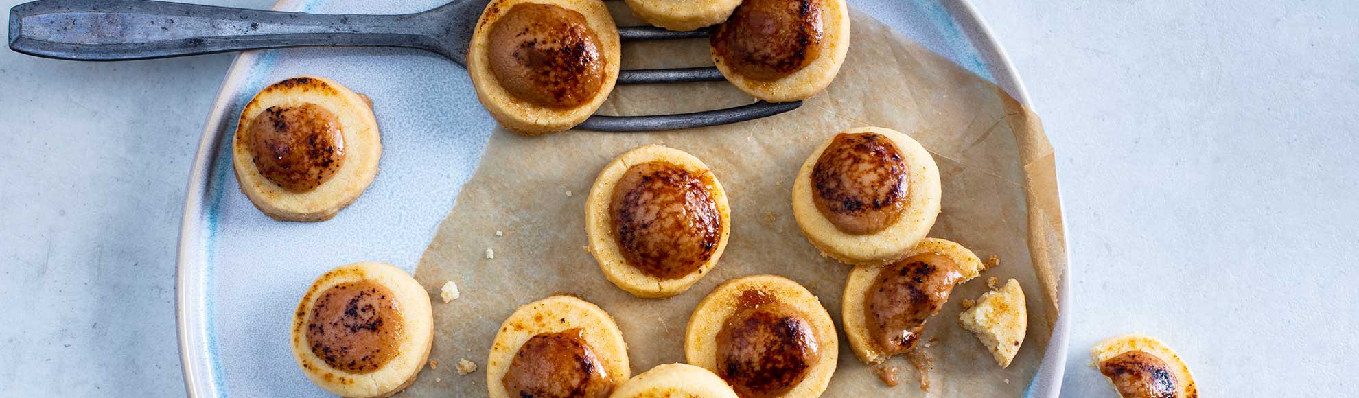 Crème-Brûlée-Kekse  mit kinder Riegell® | Rezepte von kinder® Deutschland