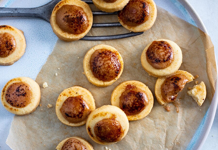 Crème-Brûlée-Kekse  mit kinder Riegell® | kinder Rezepte | kinder® Deutschland