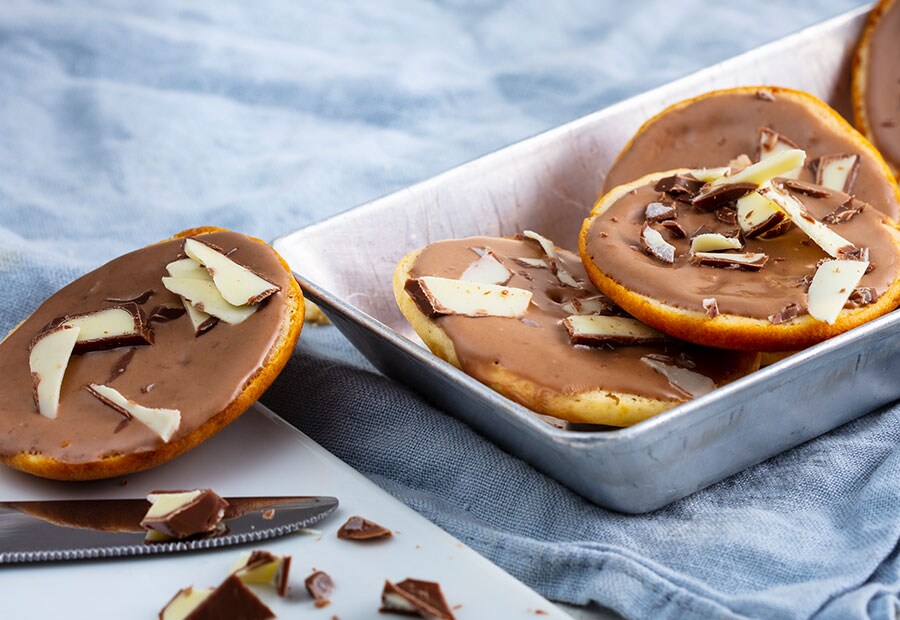 Mini-Amerikaner mit kinder Riegell® | Rezepte von kinder® Deutschland Mini-Amerikaner mit kinder Riegell® | Rezepte von kinder® Deutschland