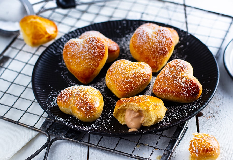 Mini-Berliner  mit kinder Riegel® | kinder Rezepte | kinder® Deutschland