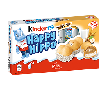 kinder Happy Hippo Haselnuss 5er Packung kinder Happy Hippo Haselnuss 5er Packung