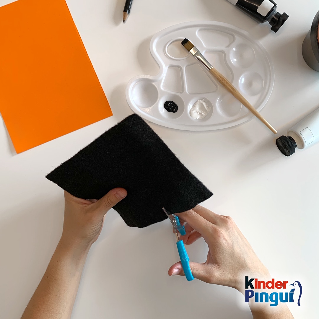 Pinguin-Blumentopf - Schritt 2