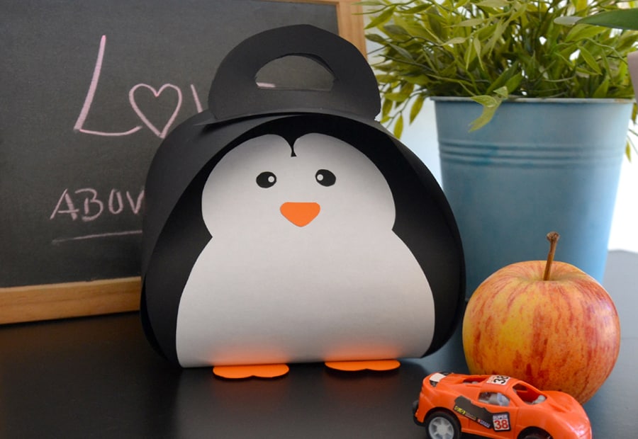 Pinguin-Box - Visual