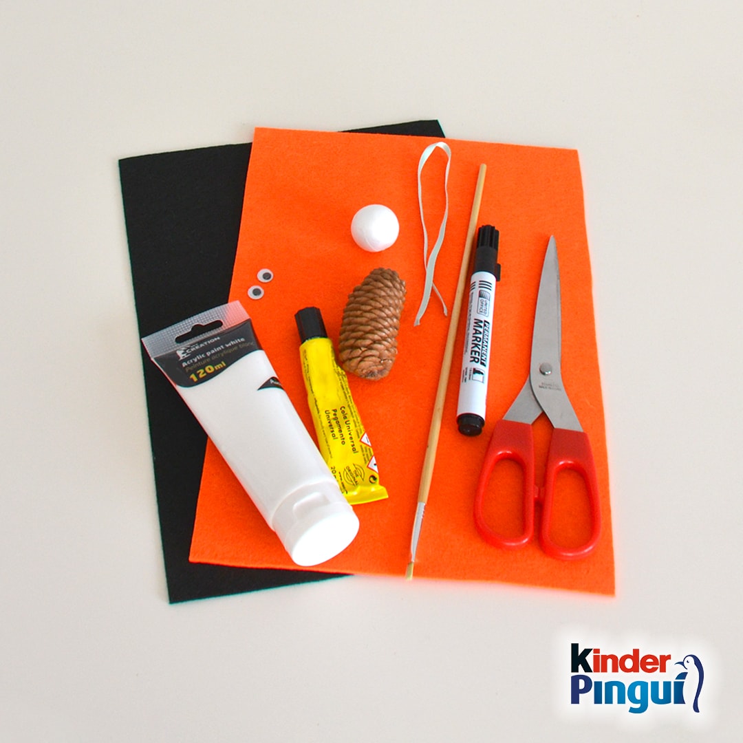 Pinguin Christbaum-Anhänger - Material