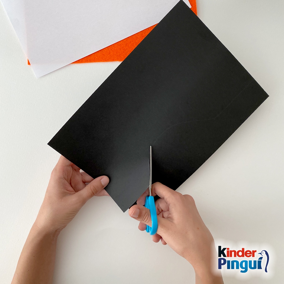 Pinguin-Tiara - Schritt 1