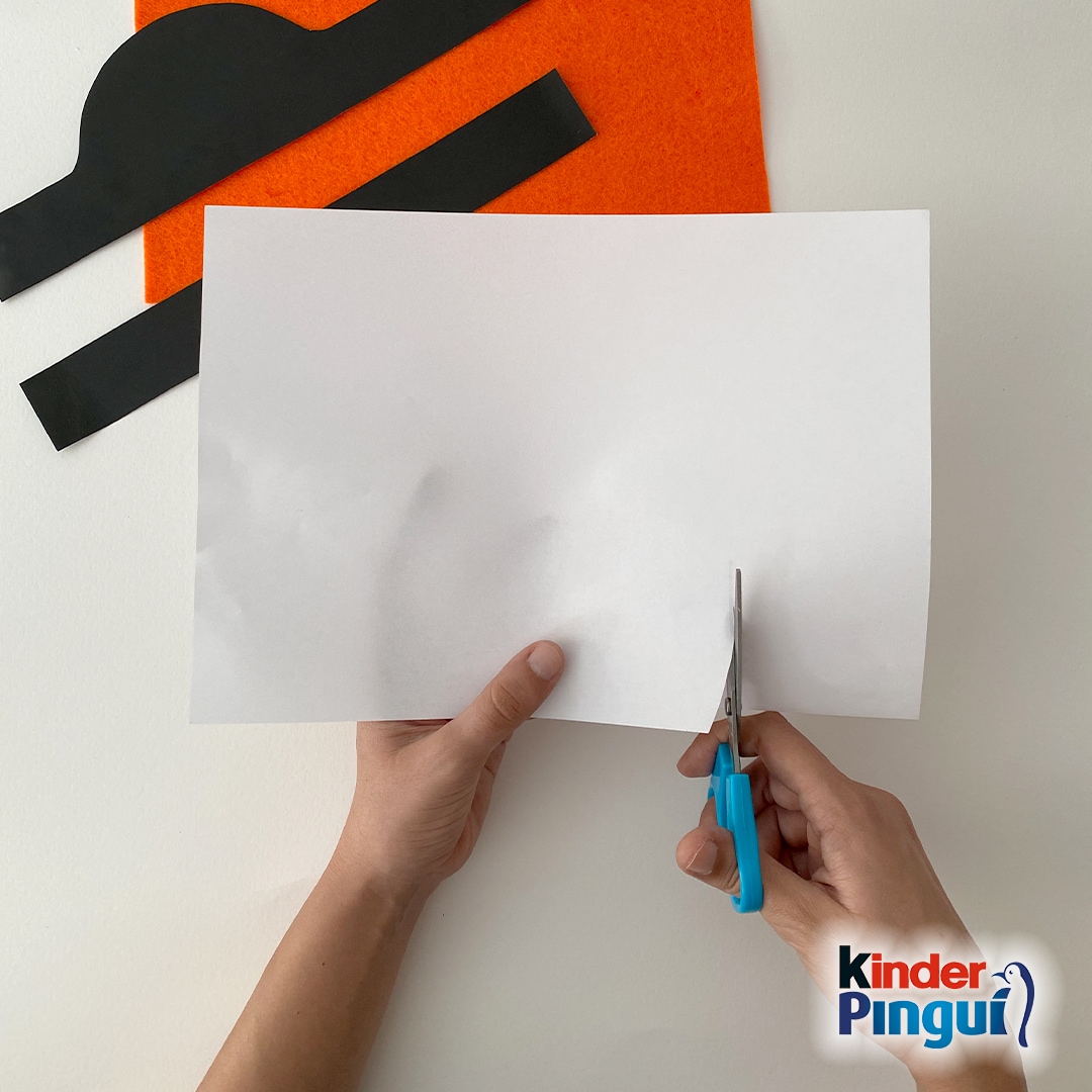 Pinguin-Tiara - Schritt 2