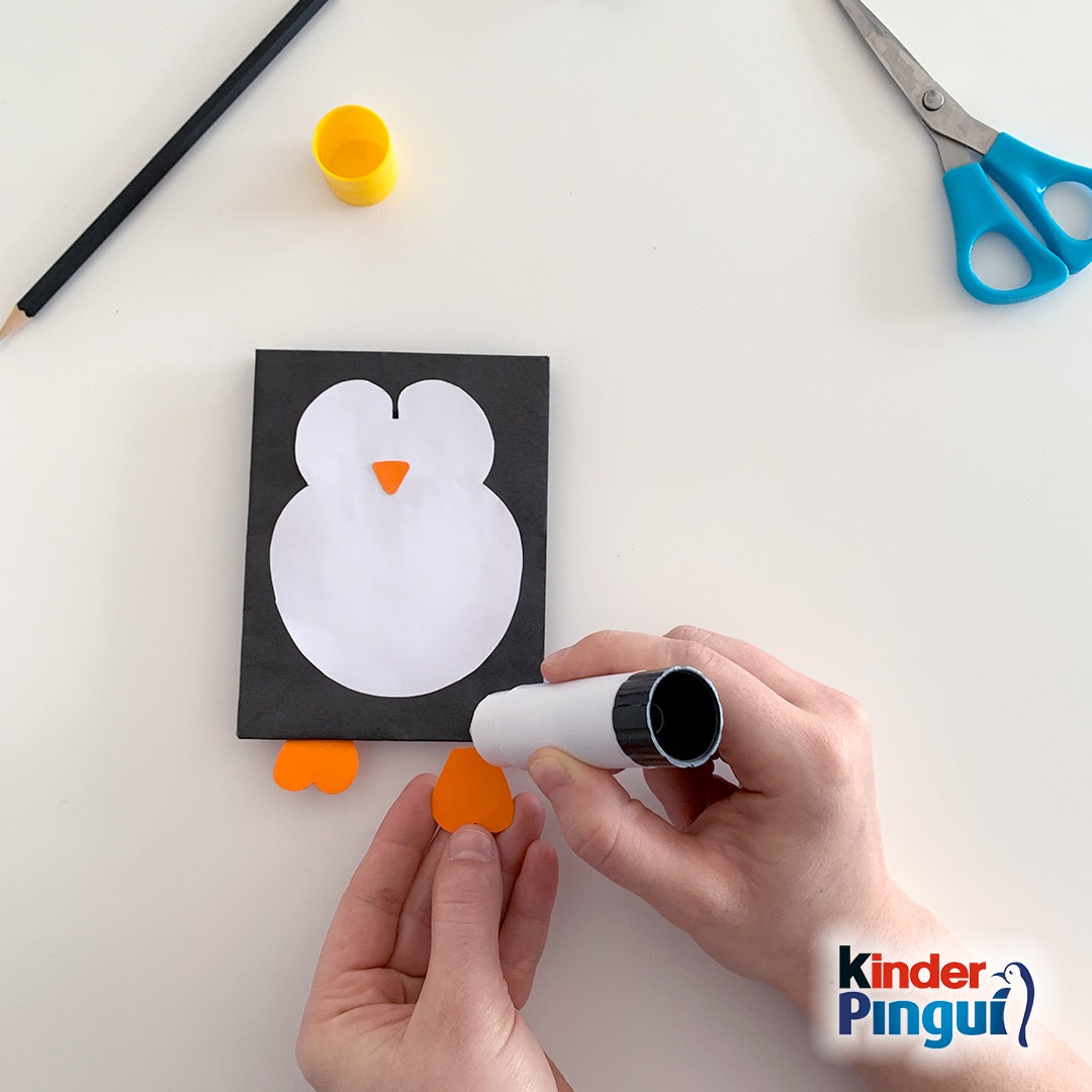 Pinguin Adventskalender - Schritt4 Pinguin Adventskalender - Schritt4