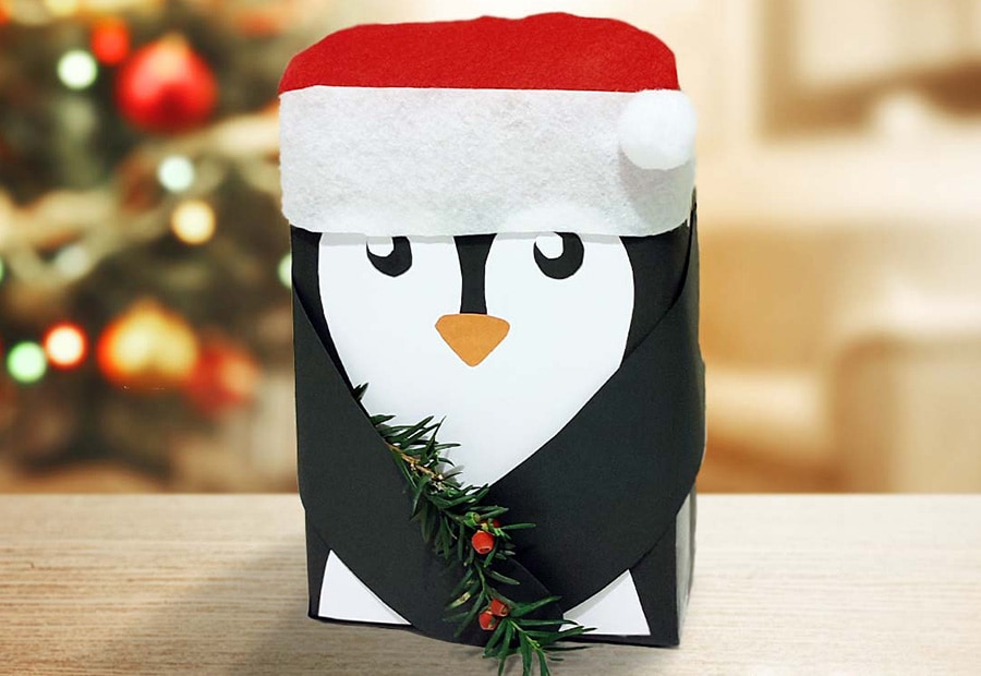 Pinguin Geschenk