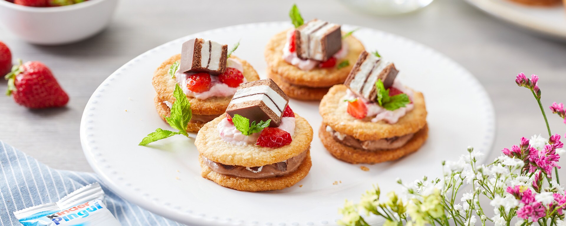 kinder Pinguí Kekssandwiches